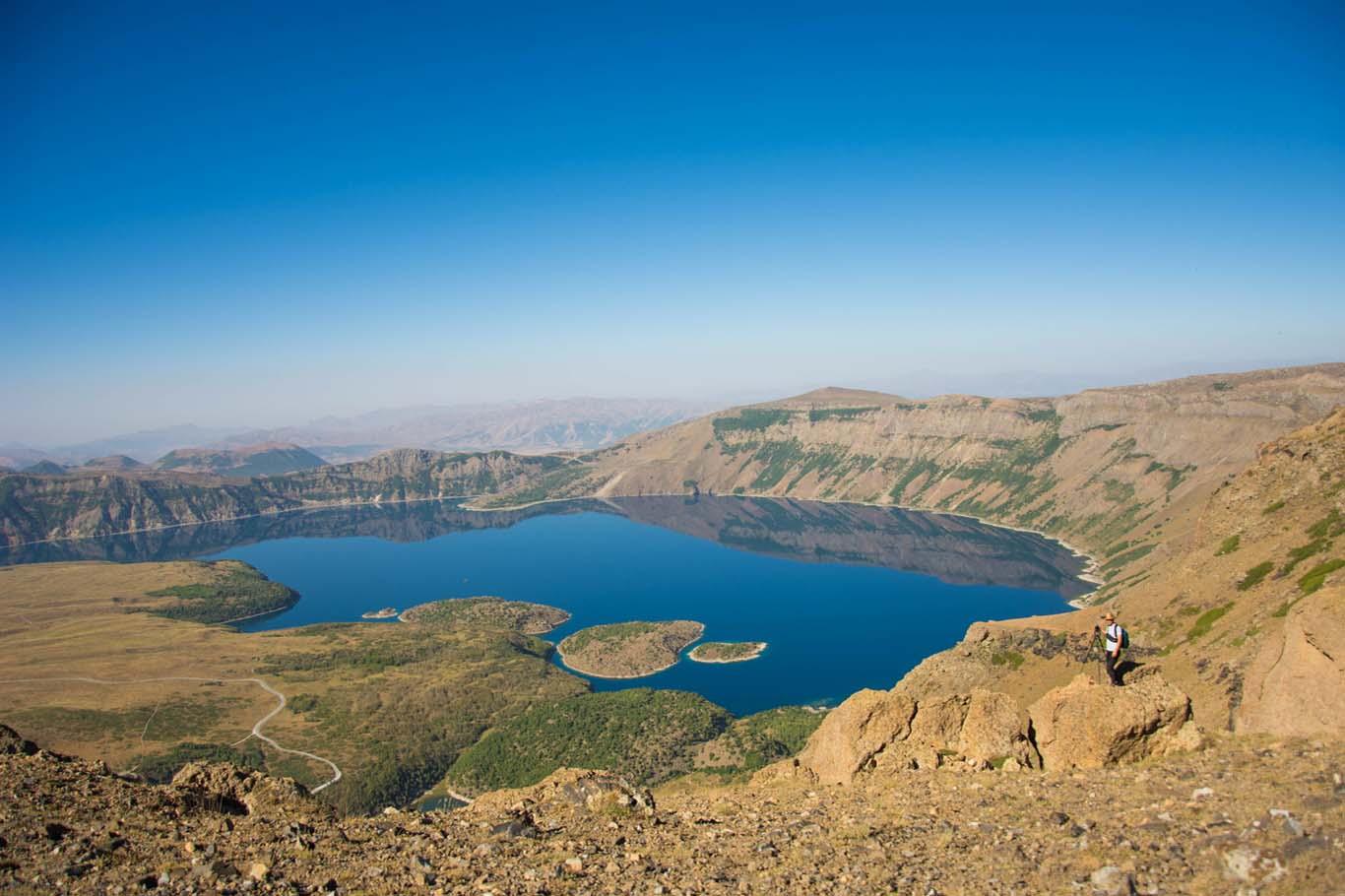 Bir doğa harikası Nemrut Krater Gölü Bir doğa harikası Nemrut Krater Gölü